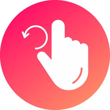 Parmak simgesi yumuşak mavi arka planda izole edilmiş modaya uygun düz stil. Web sitenizin logosu için el işaretleri, uygulama, ui, logo,