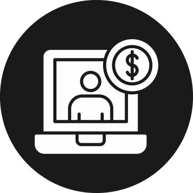 Vektör illüstrasyonu, simge ögesi arkaplanı