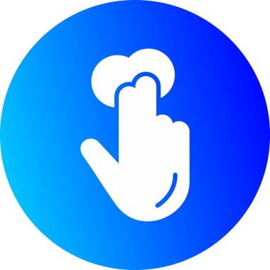 parmak el simgesi - taslak biçimi