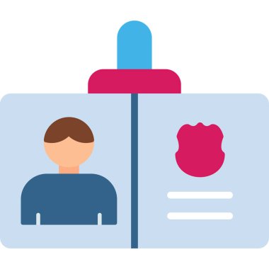 iş adamı simgesi vektör illüstrasyonu