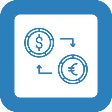 Dolar vektör illüstrasyonu, simge