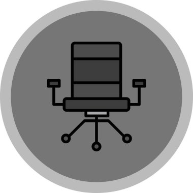 Ofis simgesinin vektör illüstrasyonu