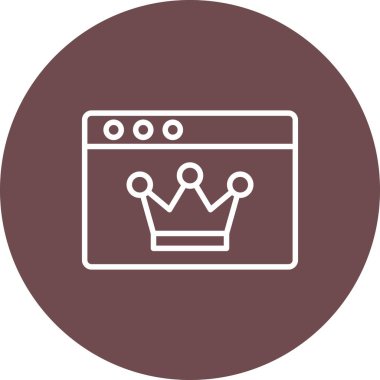 Mutfak simgesi vektör illüstrasyonu
