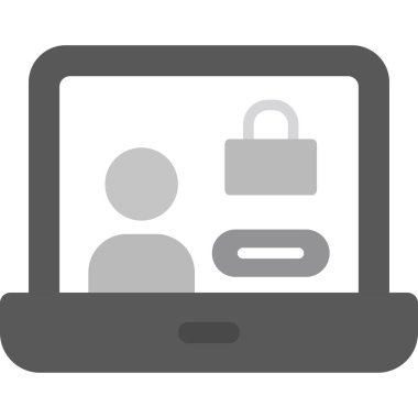 Tablet, vektör simgesi olan bilgisayar dizüstü bilgisayarı