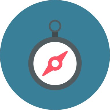 Alarm düz vektör simgesi