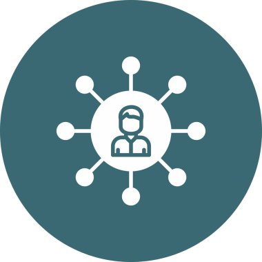 seo modern simgesinin vektör illüstrasyonu