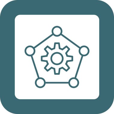 vector settings icon illustration