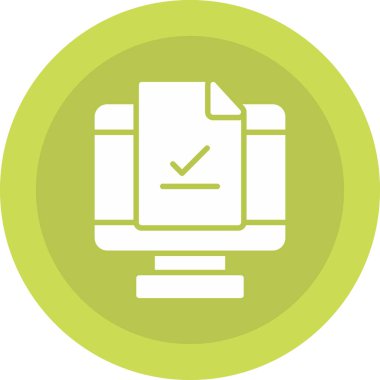 Modern eğitim ikonunun vektör illüstrasyonu