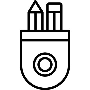 Bina. Web simgesi vektör illüstrasyonu