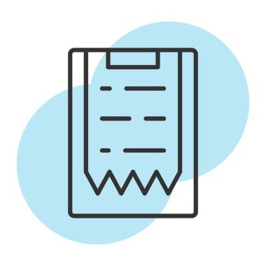 dosya biçimi simgesi, vektör illüstrasyonu