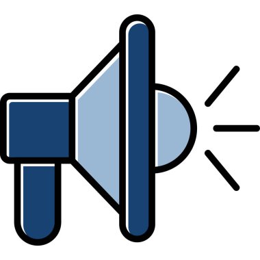 hoparlör vektör illüstrasyonu