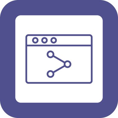 Kişisel ve ticari kullanım için vektör illüstrasyon simgesi.