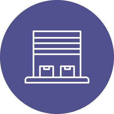 Ofis oluşturma simgesinin vektör illüstrasyonu