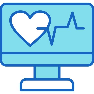 Sağlık sigortası. Web simgesi