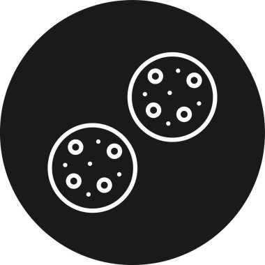 Gıda simgesinin vektör illüstrasyonu