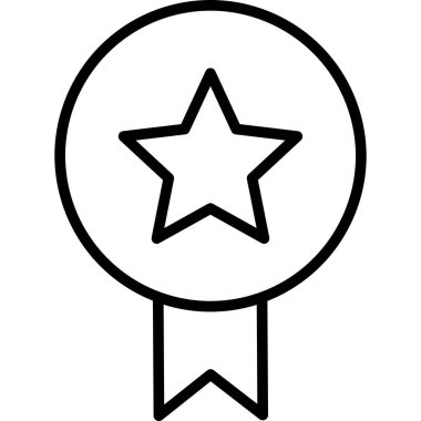 Yıldız. Web simgesi basit illüstrasyon