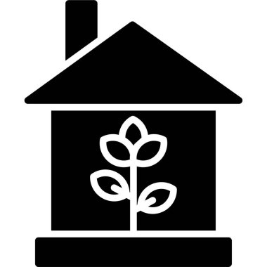 ev evi simgesi vektör illüstrasyonu