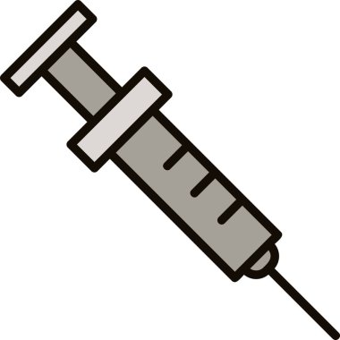 Enjeksiyon ikonu. vektör illüstrasyonu