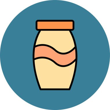 Gıda simgesinin vektör illüstrasyonu