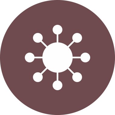 Vektör illüstrasyonu, simge ögesi arkaplanı