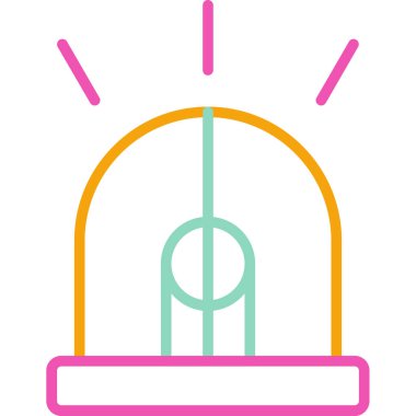 Lamba. Web simgesi basit tasarım