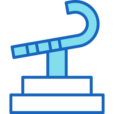 ödül kupa simgesi doldurulmuş - taslak biçimi