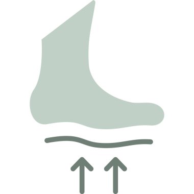 Flip flop simgesi. Vektör çizim