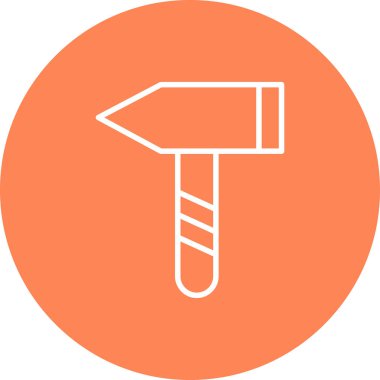 Balta. Web simgesi basit illüstrasyon