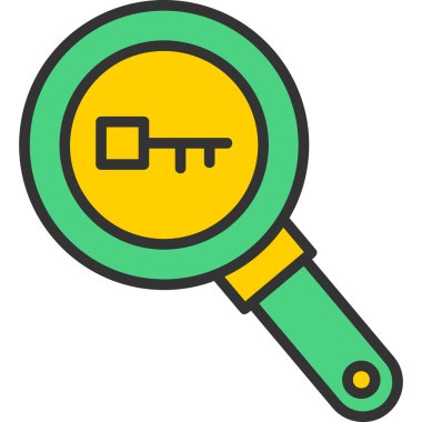 Ara. Web simgesi basit illüstrasyon