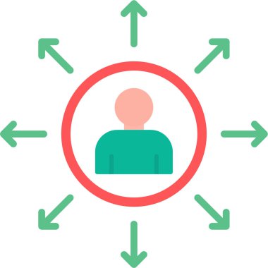 kullanıcı. Web simgesi basit illüstrasyon