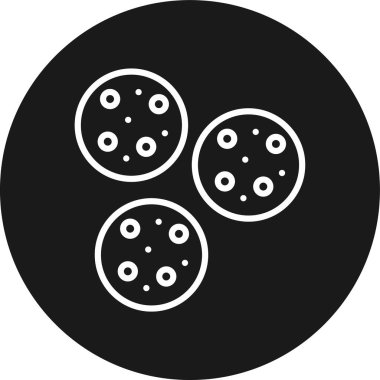 Bir b eksikliği simgesinin vektör çizimi