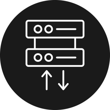 Seo simgesinin vektör illüstrasyonu