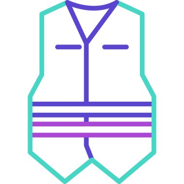 Ceket simge vektör çizim