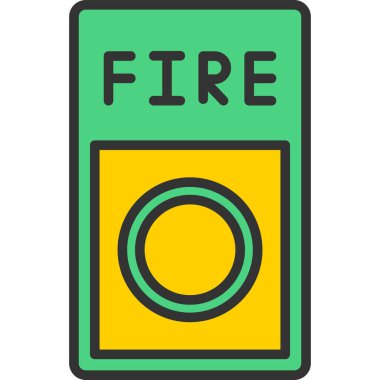 Simge vektör resimlemesini ateşle