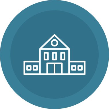 ev vektörü simgesi modern basit tasarım illüstrasyonu