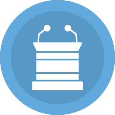 Kek. Web simgesi basit illüstrasyon