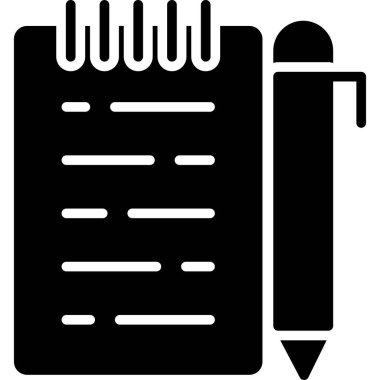 kalem ve kağıt not