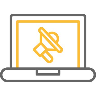 imleç ve imleci olan dizüstü bilgisayar ekranı