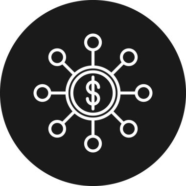 seo modern simgesinin vektör illüstrasyonu