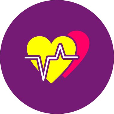 Tıbbi modern simgenin vektör illüstrasyonu