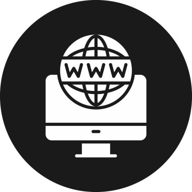 Web tasarım ikonu vektör illüstrasyonu