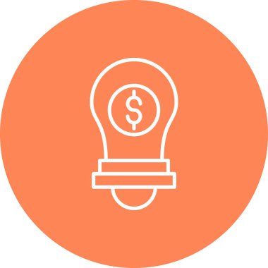 Lamba. Web simgesi basit tasarım