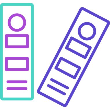 kitap simgesi, vektör illüstrasyonu