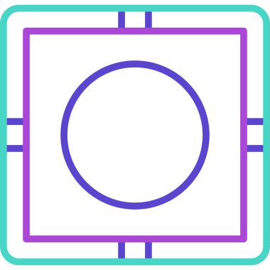 Kamera simgesi, vektör illüstrasyonu beyaz arkaplanda izole edildi