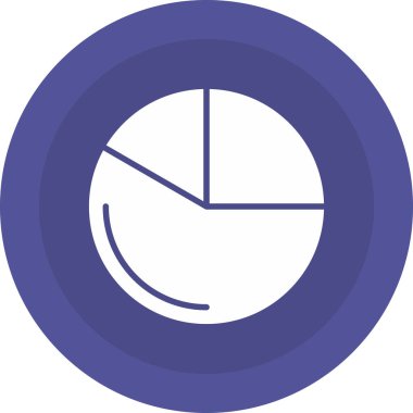 Pasta grafiği grafik simgesi