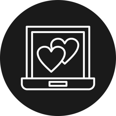 seo modern simgesinin vektör illüstrasyonu