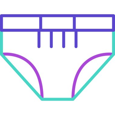 Külotlar. Web simgesi basit illüstrasyon