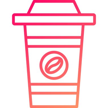 içecek simgesinin vektör illüstrasyonu