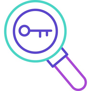 Ara. Web simgesi basit illüstrasyon