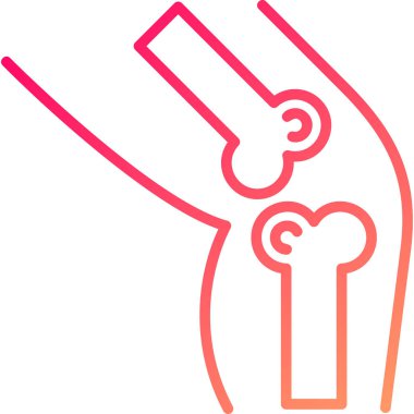 Kırmızı bir simgenin vektör illüstrasyonu